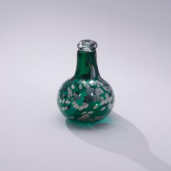 FIGURIN, 2 st, glas, signerad O. Toikka Nuutajärvi samt Oiva Toikka Nuutajärvi Notsjö.