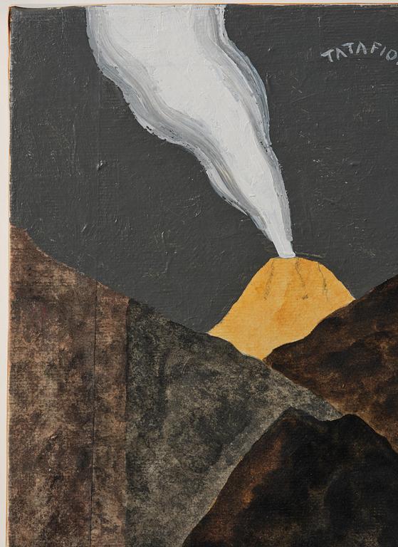 Ernesto Tatafiore, Volcanic eruption.