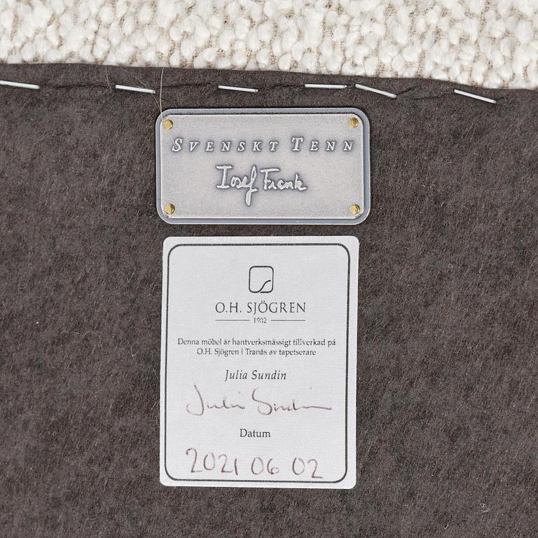 Josef Frank, a daybed model "Couch 775", Firma Svensk Tenn, 2021.