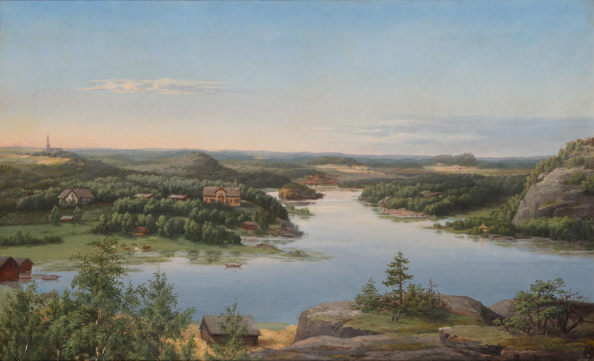 Hilda Granstedt, oil on canvas, unsigned.