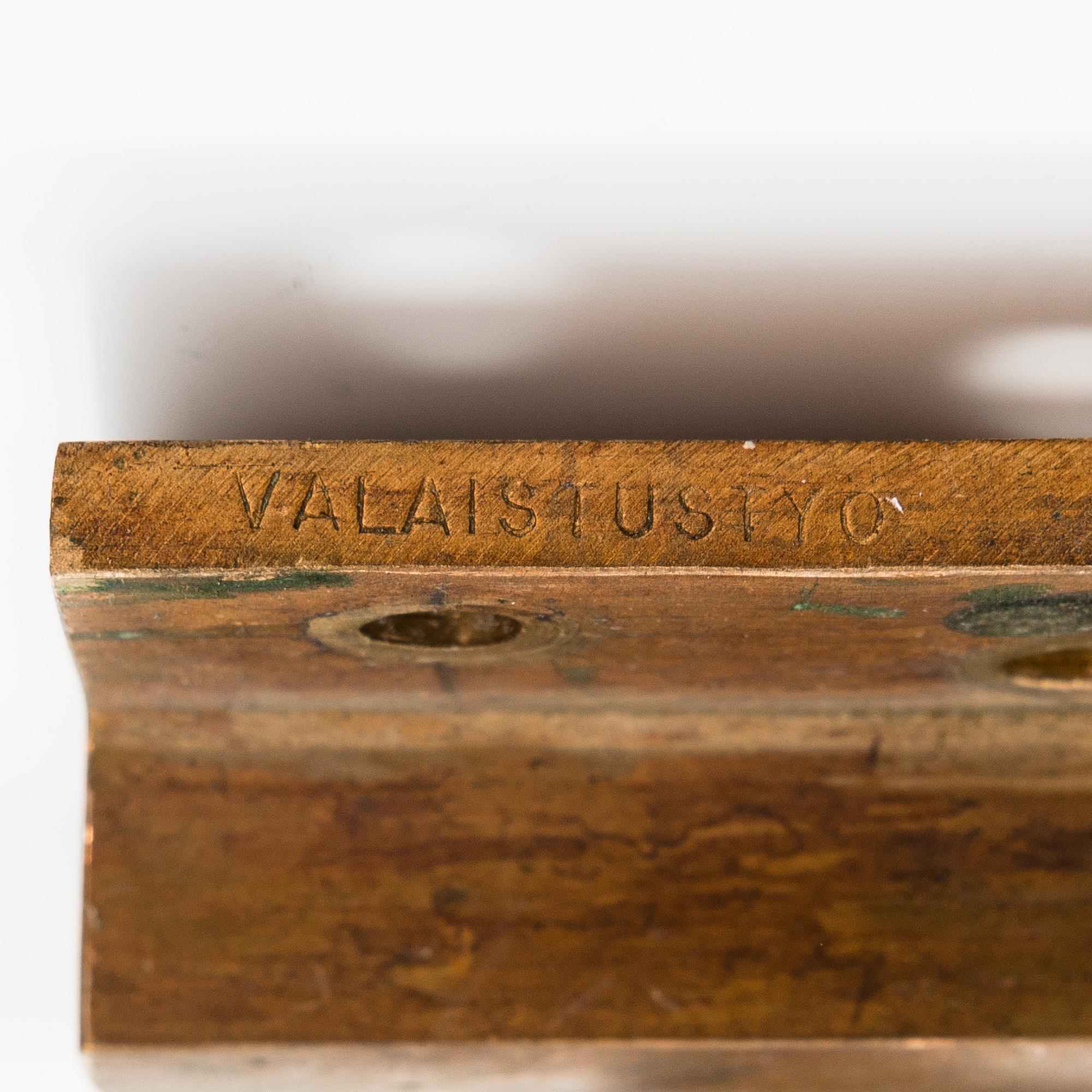 Alvar Aalto, ovenkahvapari, Valaistustyö.