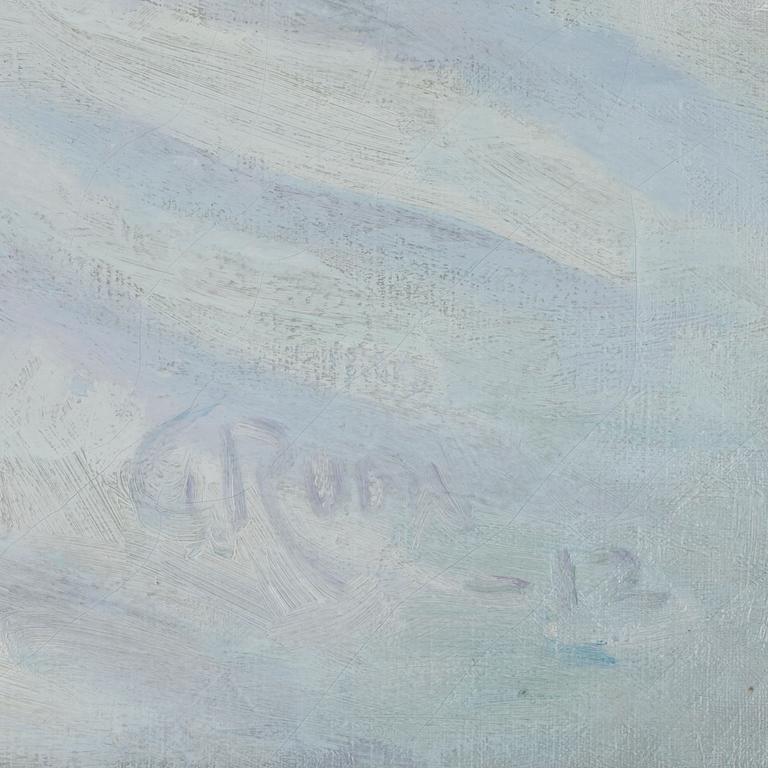 GUNNAR RUDA, olja på duk, sign o dat -12.
