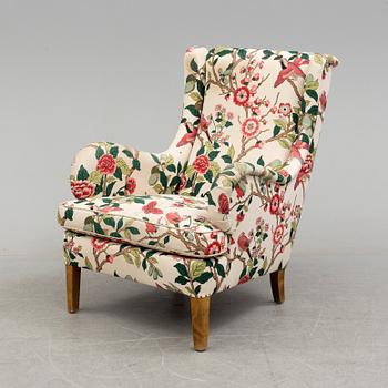 A second half of the 20th century 'Oskar' easy chair by Carl Malmsten.