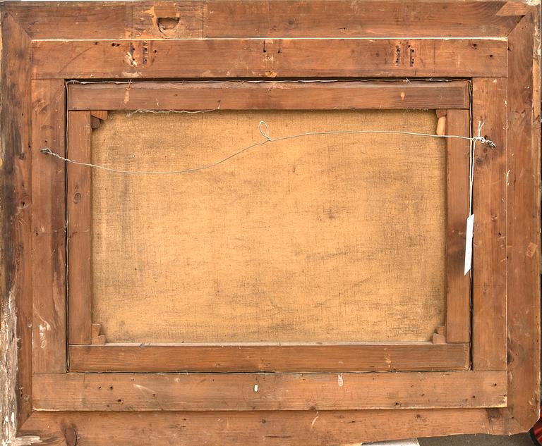 Axel Nordgren, olja på duk signerad.