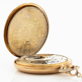 Klas Hedmark, Södertälje, pocket watch, 51 mm, hunter, "Boliden guld".