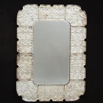 Carl Fagerlund, a 1940/50s glass mirror.