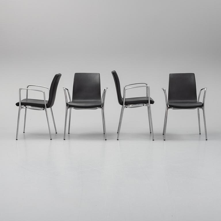 Jorge Pensi, a set of 4 'Gorka' chairs.