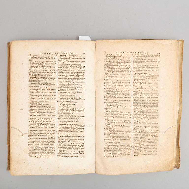 BOOK, History of the Peloponnesian War, 1594.