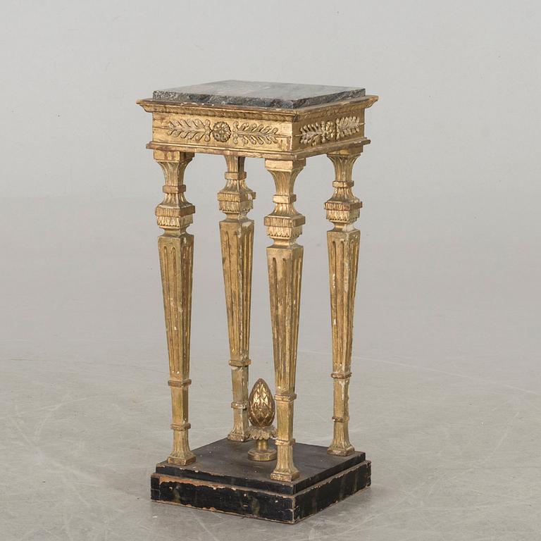 A Louis XVI-style pedestal later part of the 19th century.