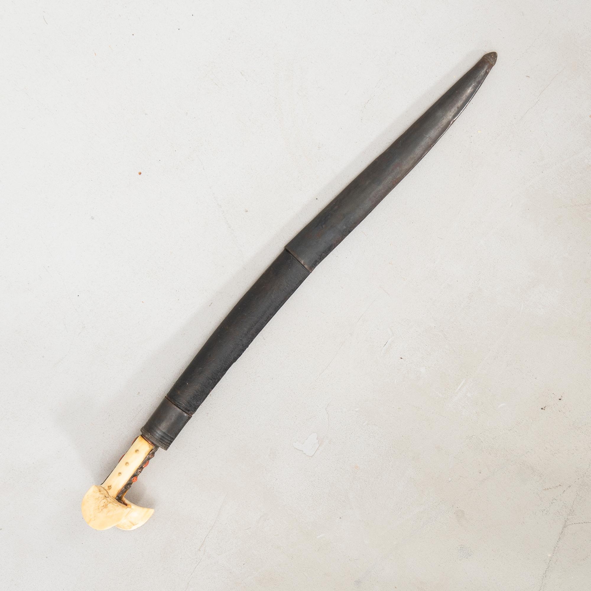 Yataghan, sword, Ottoman 19th century.