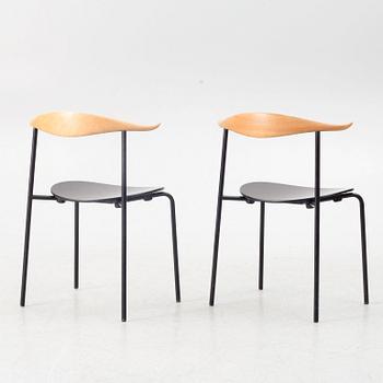 Hans J. Wegner, stolar, ett par, "CH88T", Carl Hansen & Son, Danmark.