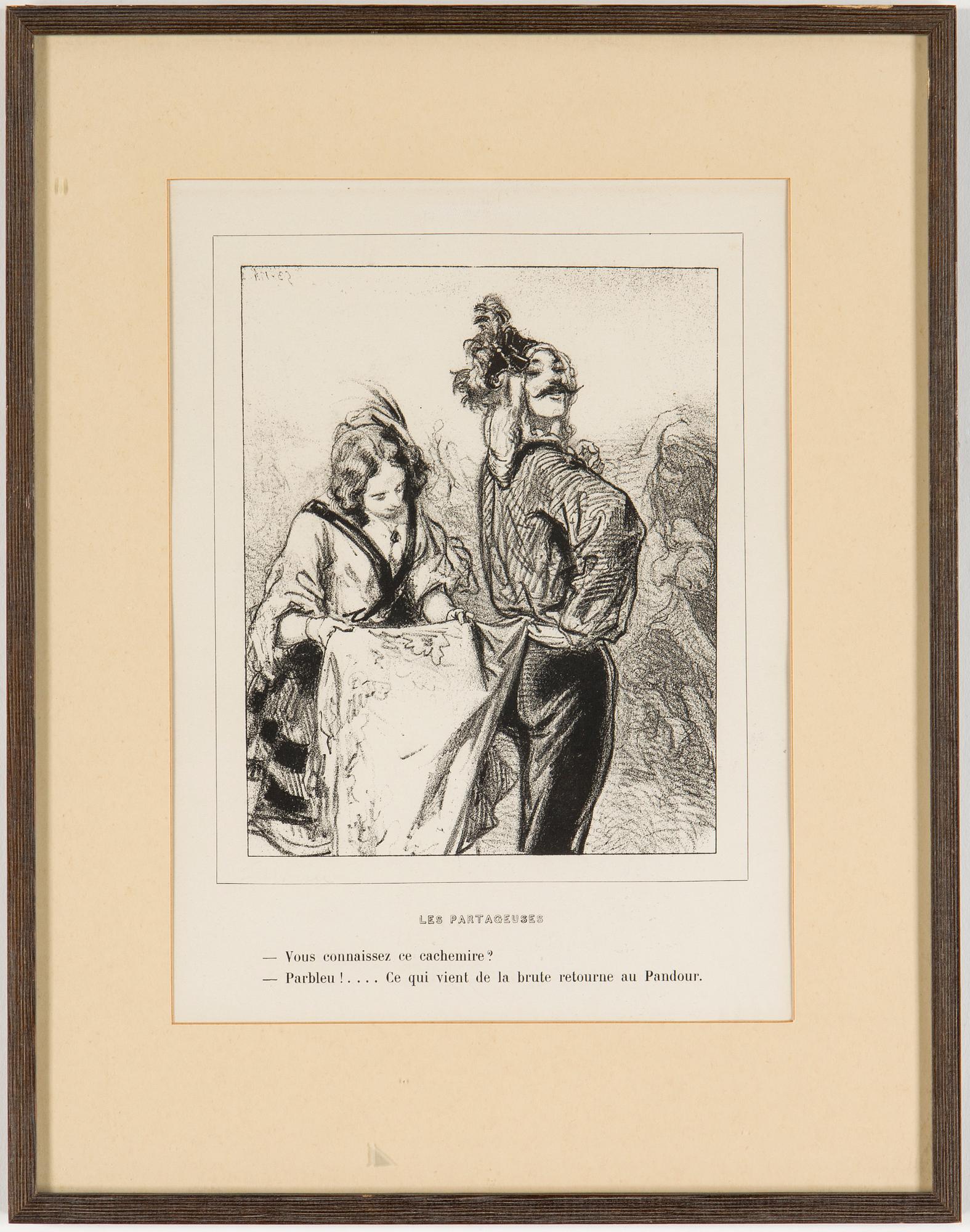 PAUL GARVARNI, efter 4 st, litografier/illustrationer, 1900-tal.