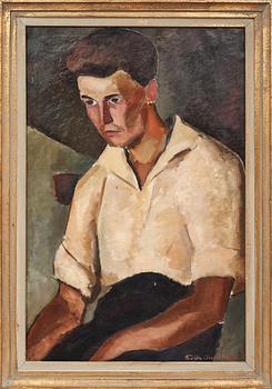 FOLKE ANDRÉASSON, olja på duk, sign.