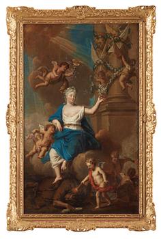 1119. Drottning Maria Teresia av Österrike (1717-1780) som gudinnan Minerva.