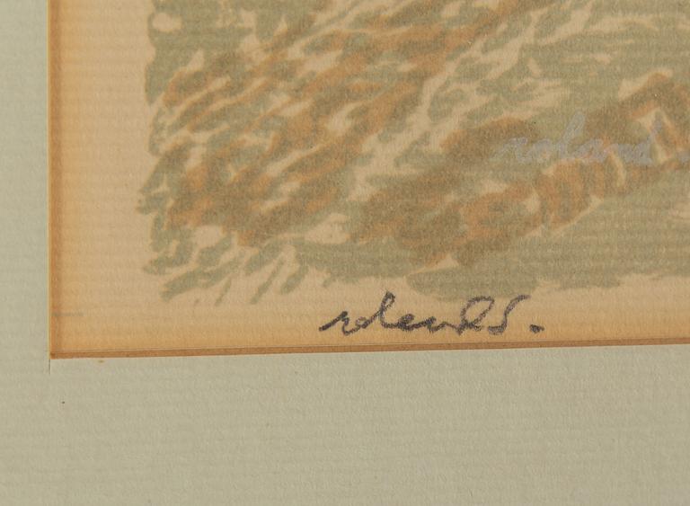 3 lithographs in colors, signed and one numbered.