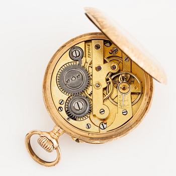 Fickur, 14K guld, 30,5 mm.