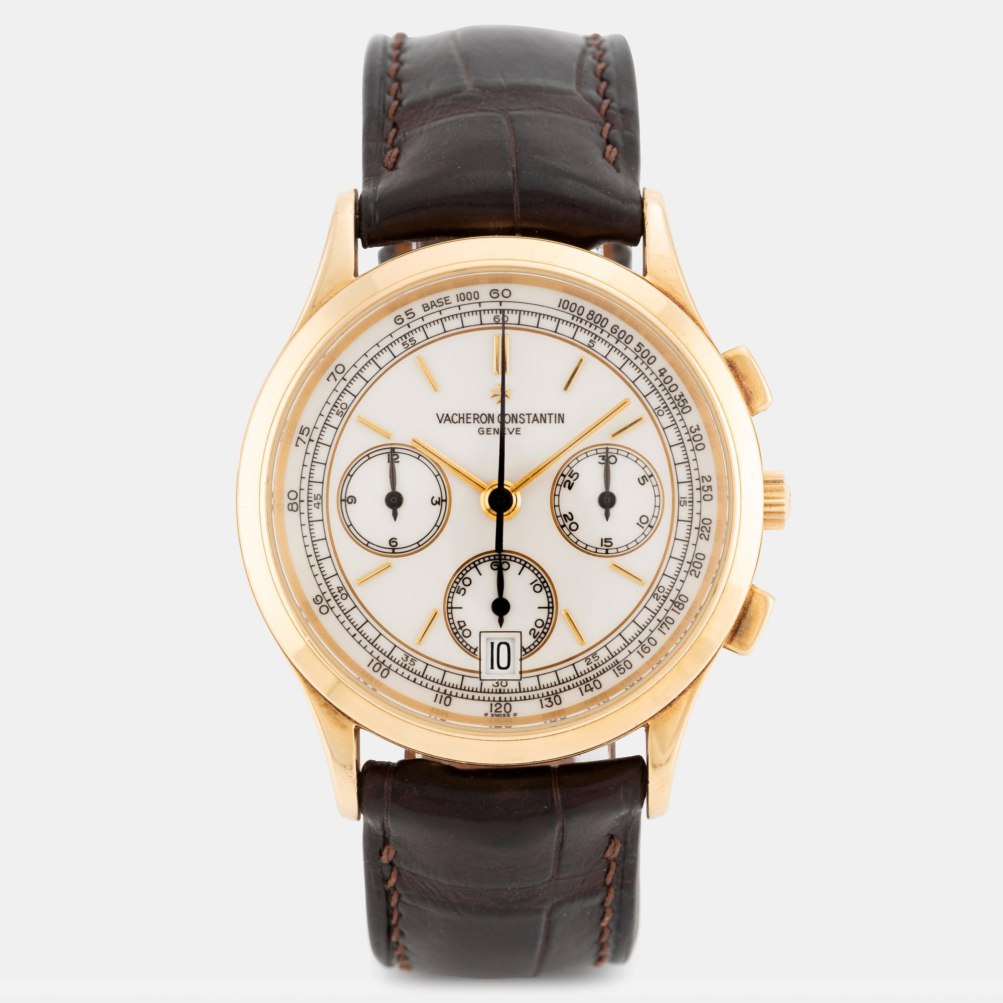 Vacheron Constantin, Historique, "Sigma Dial", chronograph, ca 1995.