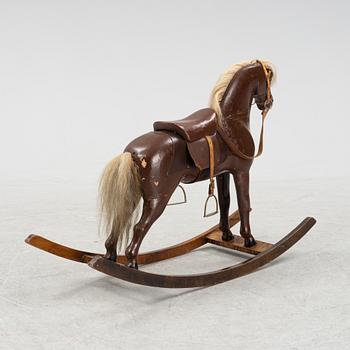 Gunghäst, tidigt 1900-tal.