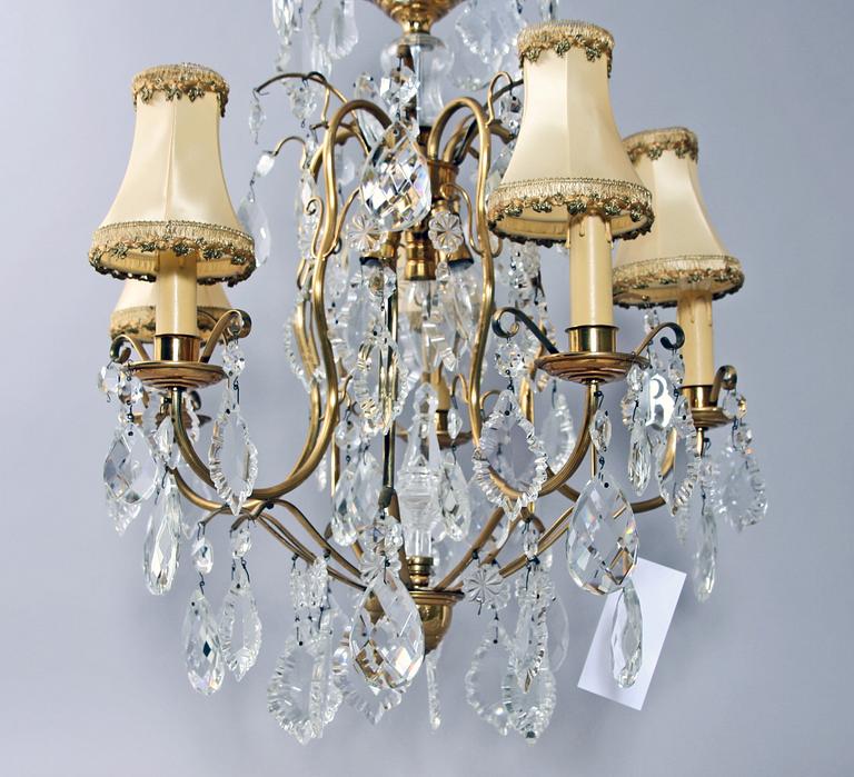 LJUSKRONA, rokokostil, 1900-talets mitt.