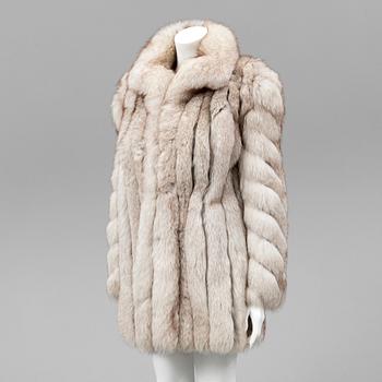 SAGA FOX,  a fox fur jacket.