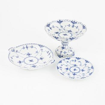 A 30-piece 'Musselmalet' porcelain coffee service, Royal Copenhagen, Denmark.