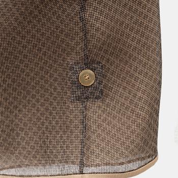 Bottega Veneta, a silk top, size 40.