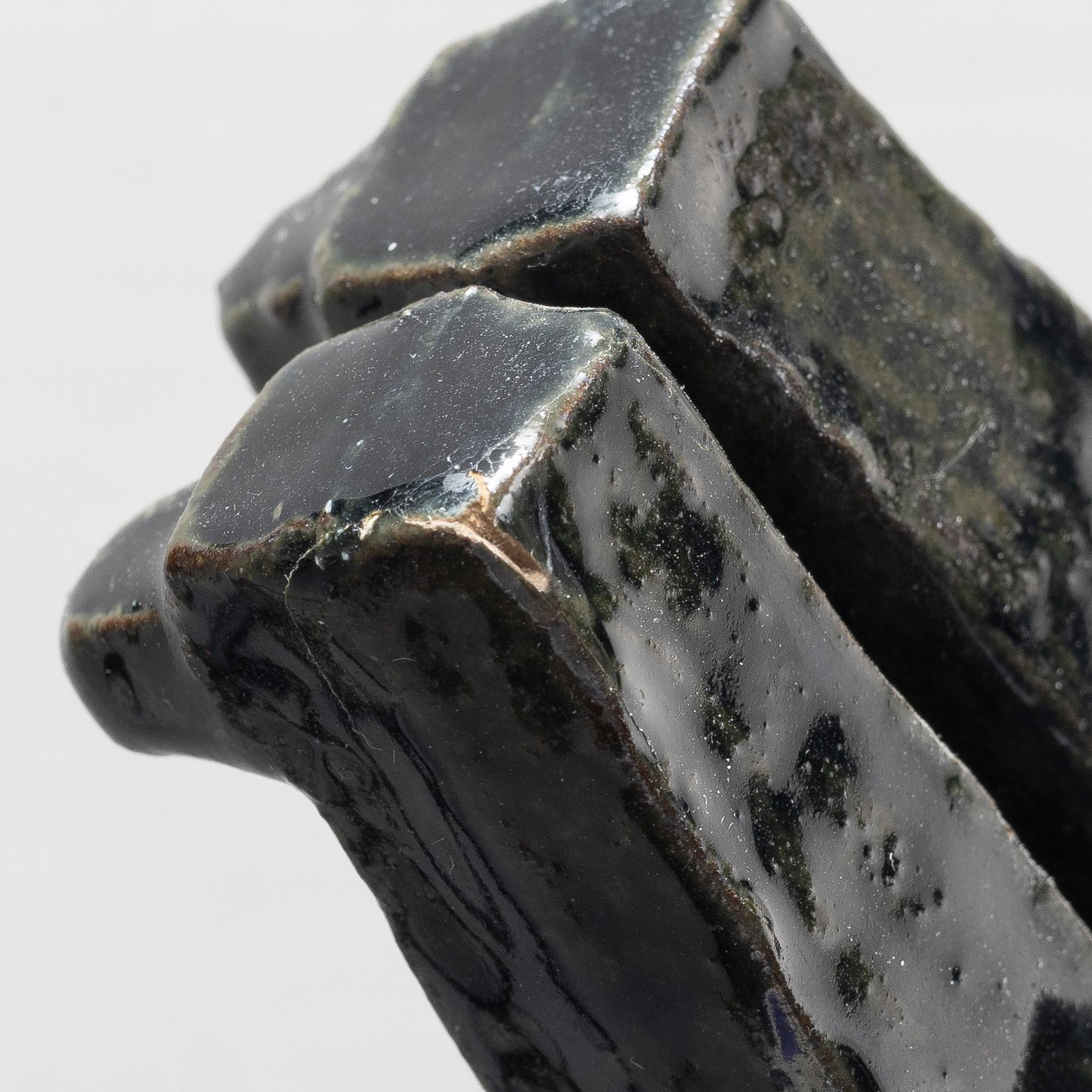 Lisa Larson, a stoneware figurine, 'Samhällsbedatten', Gustavsberg, Sweden.