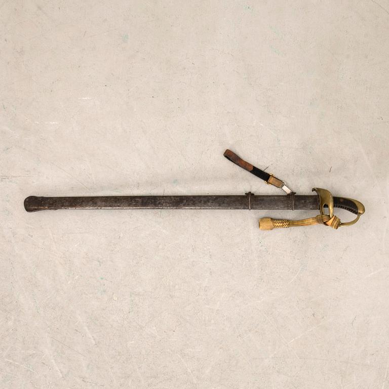 Sabre, m / 1842 for the cavalry, Eskilstuna Jernmanufaktur, 19th century.