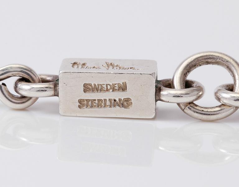 ARMBAND, sterlingssilver, Wiwen Nilsson, Lund 1958.