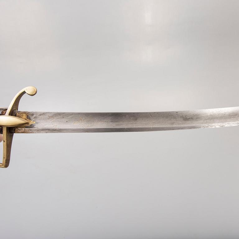 A French Husar officer sword around 1800-1810.