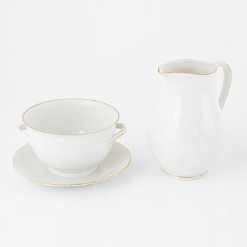 Louise Adelborg, a 167-piece 'Swedish Grace' dinner service, Rörstrand.