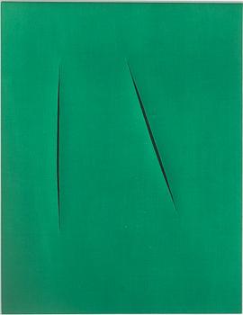 Lucio Fontana, Concetto Spaziale (from XXe Siècle).