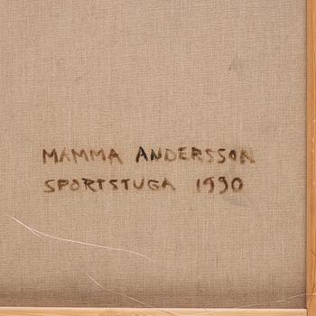Mamma Andersson, 'Sportstugan'.