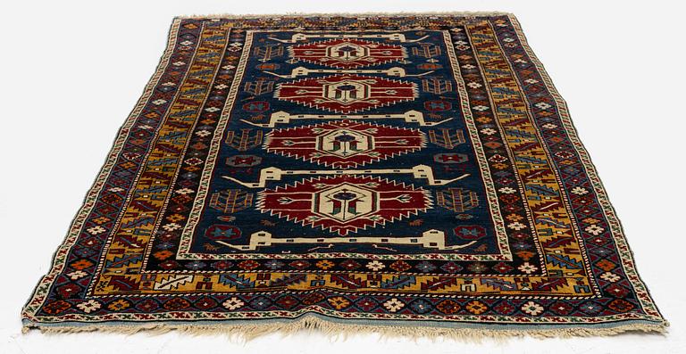 An antique Karagashli rug, northeast Caucasus, c. 165 x 101 cm.