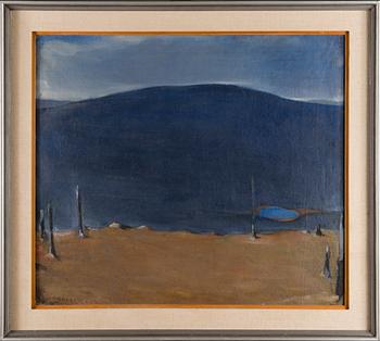 H.AHTELA, BLUE LANDSCAPE.