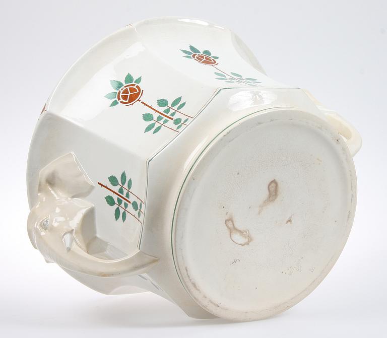YTTERFODER, flintgods, Göteborgs porslinsfabrik, 1900-talets första hälft.