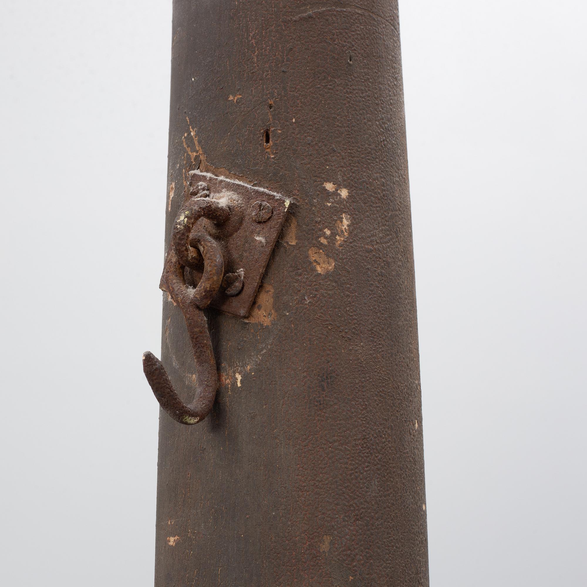 Columns, a pair, circa 1900.