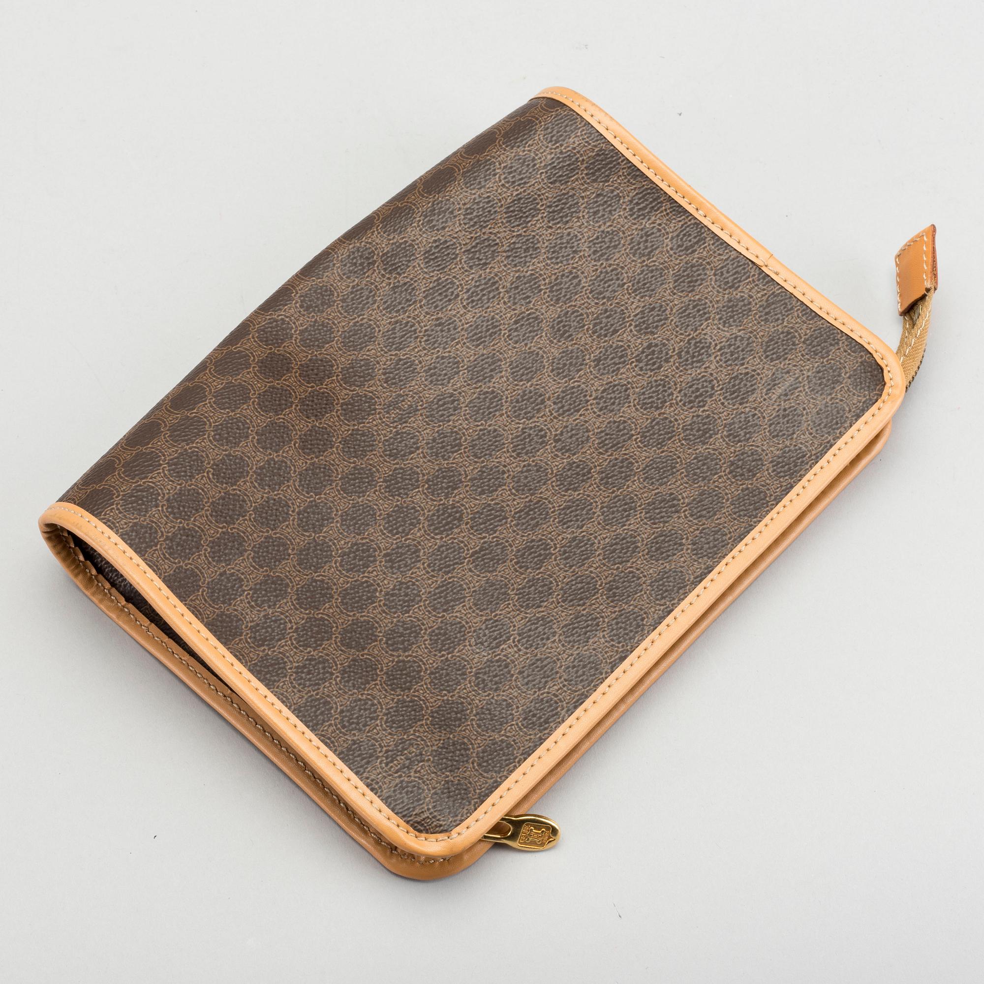 A CÉLINE TOILET BAG.