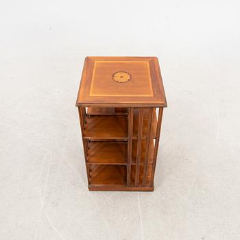 A mahogany book stand later part of the 20th century.