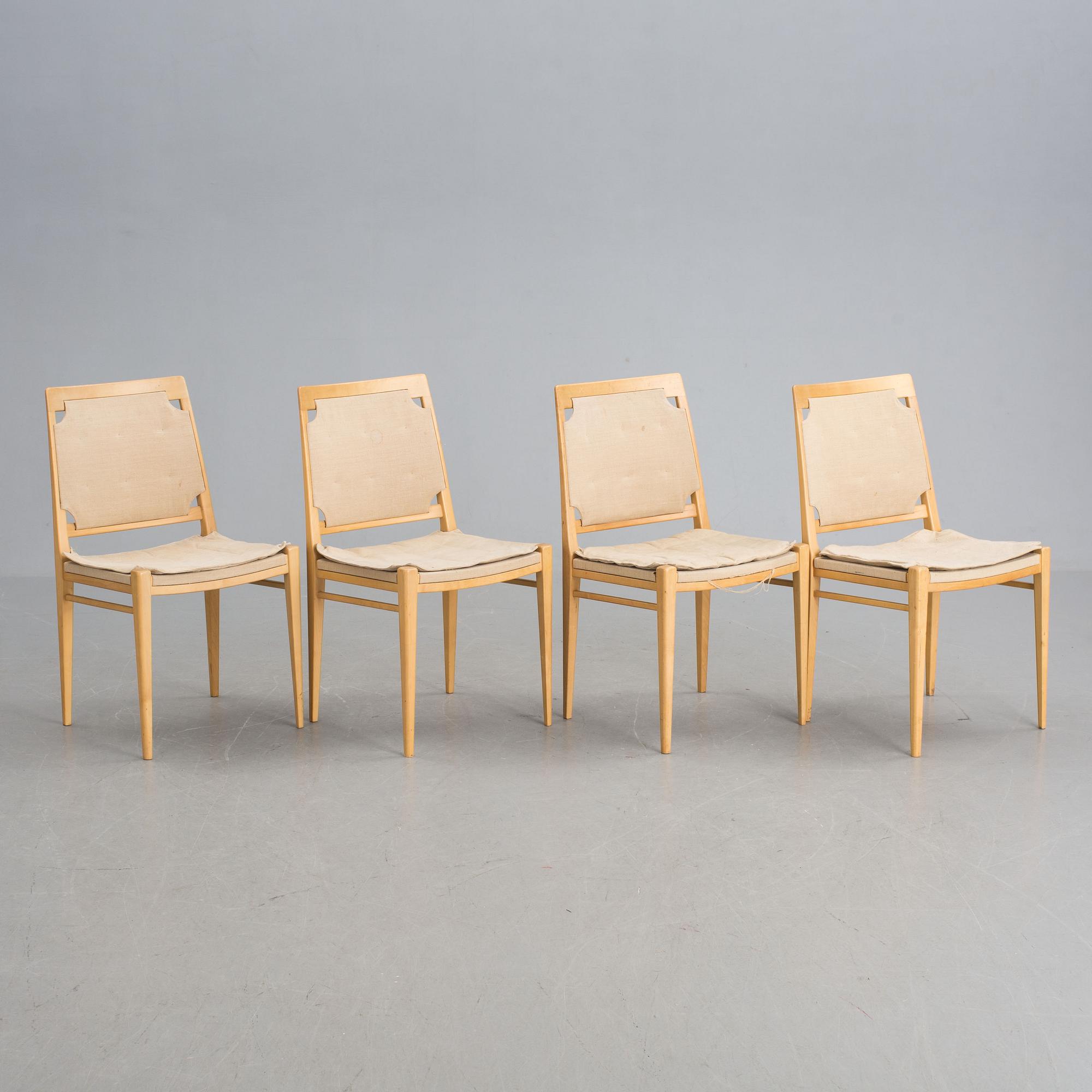STOLAR, 4 st, Bruno Mathsson, Bruno Mathsson International.