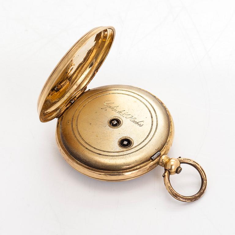 Pocket watch, 36.5 mm.