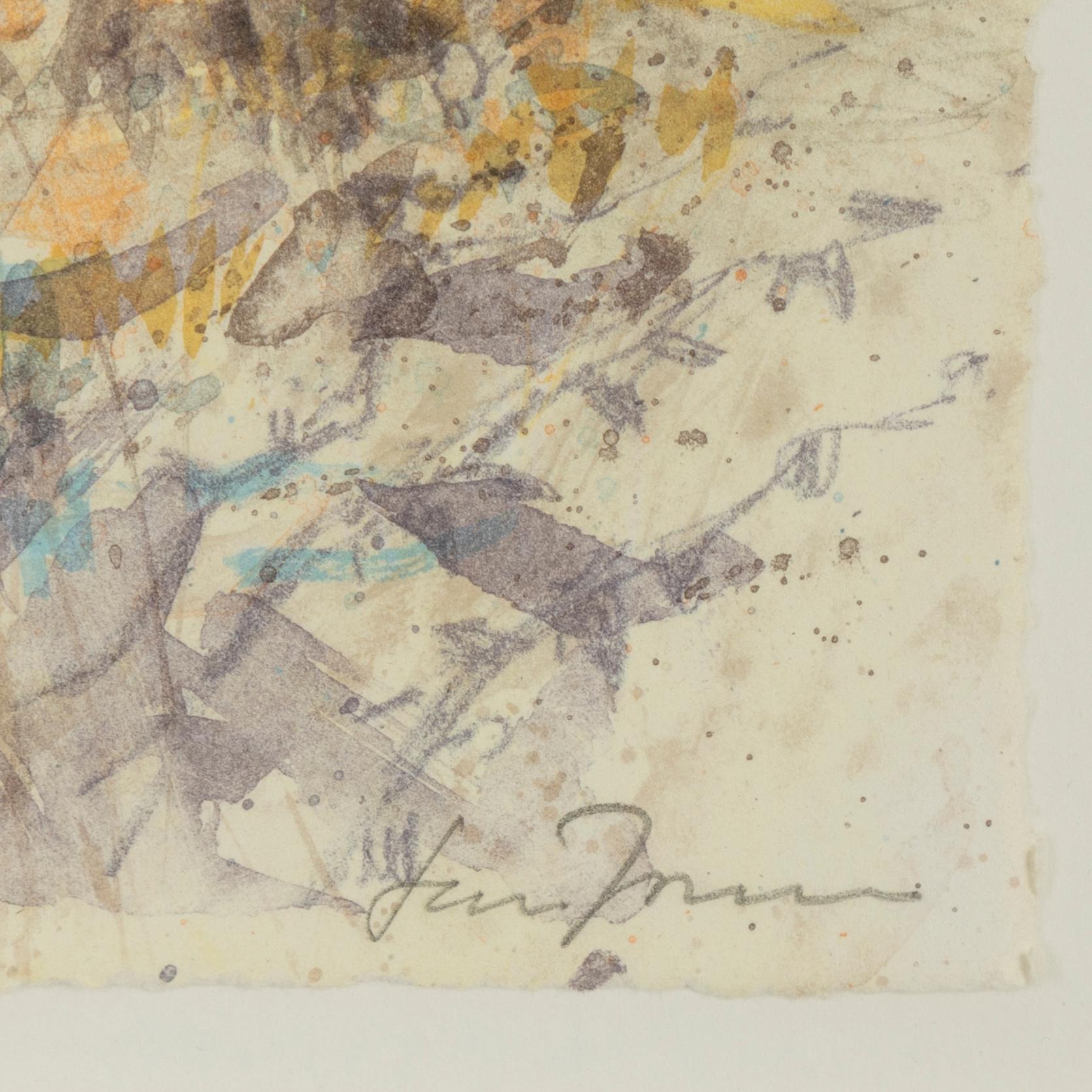 Lars Jonsson, färglitografi, signerad 291/366.