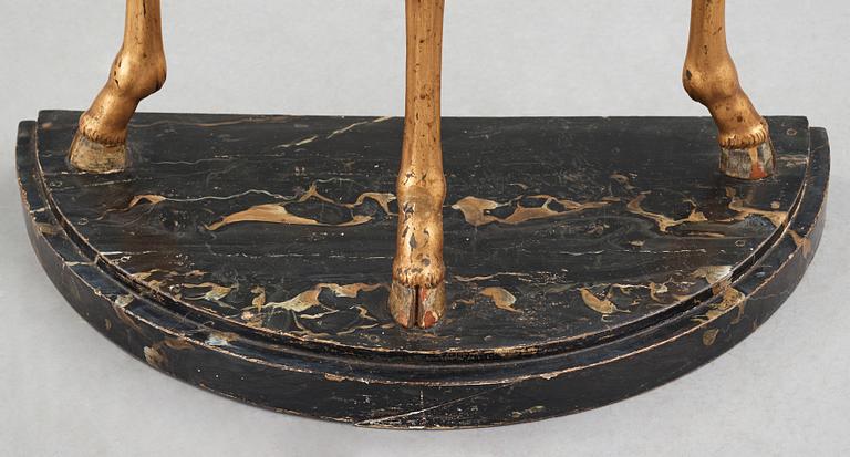 KONSOLBORD, Stockholmsarbete omkring år 1800, Sengustavianskt.