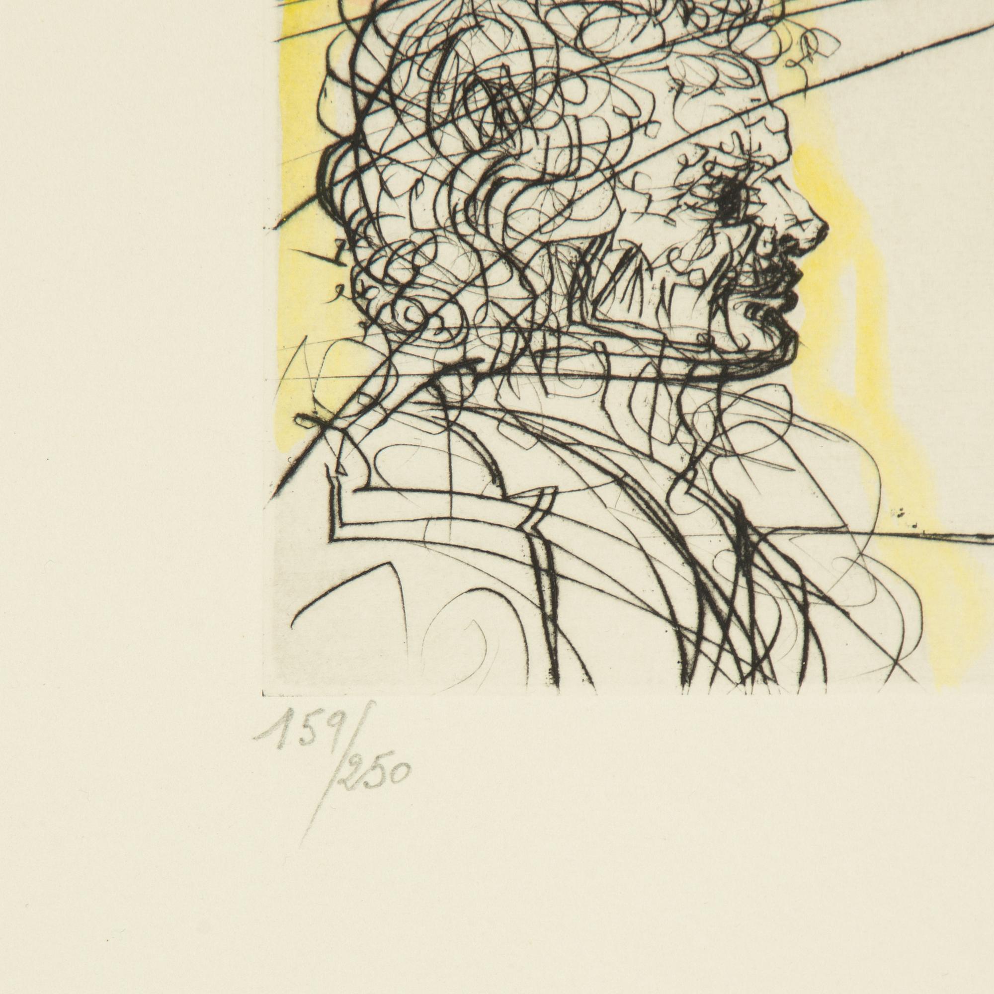 Salvador Dalí, "Place Furstenberg".