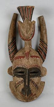 AFRIKANA, skuret och bemålat trä, sannolikt 1900-tal.