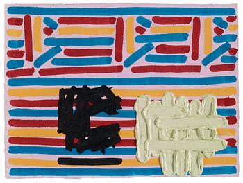 190. Jonathan Lasker, "Untitled (Study for ”For the Eye of the Beautiful Beholder”)".