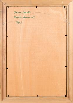 PAAVO SARELLI, oil on board, signed and dated -03.