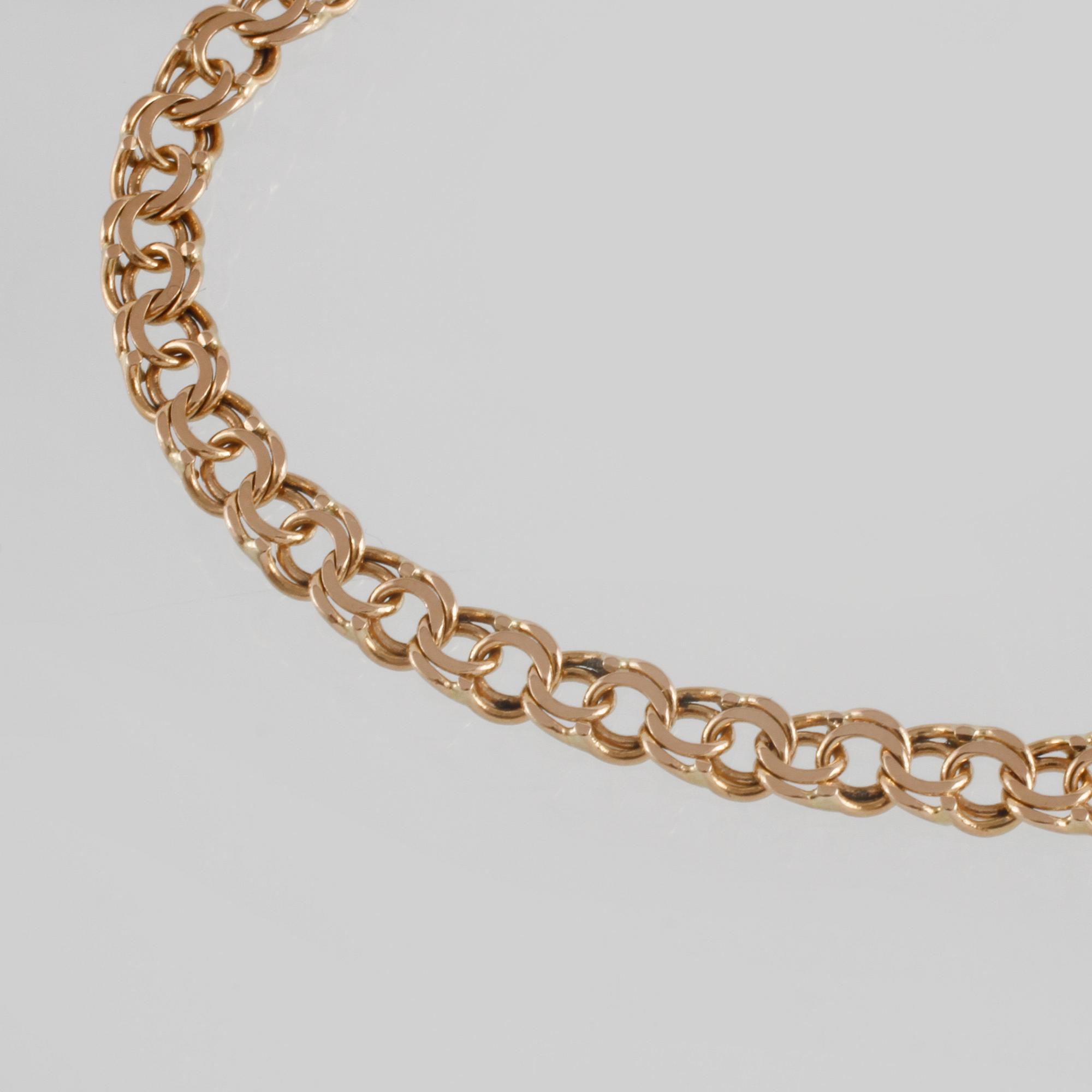ARMLÄNK, 18K guld, NSE, Köping, 1991. Vikt 7,6 gram.