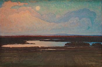 751. Otto Hesselbom, Landscape Vänsberg, Dalsland, Sweden.