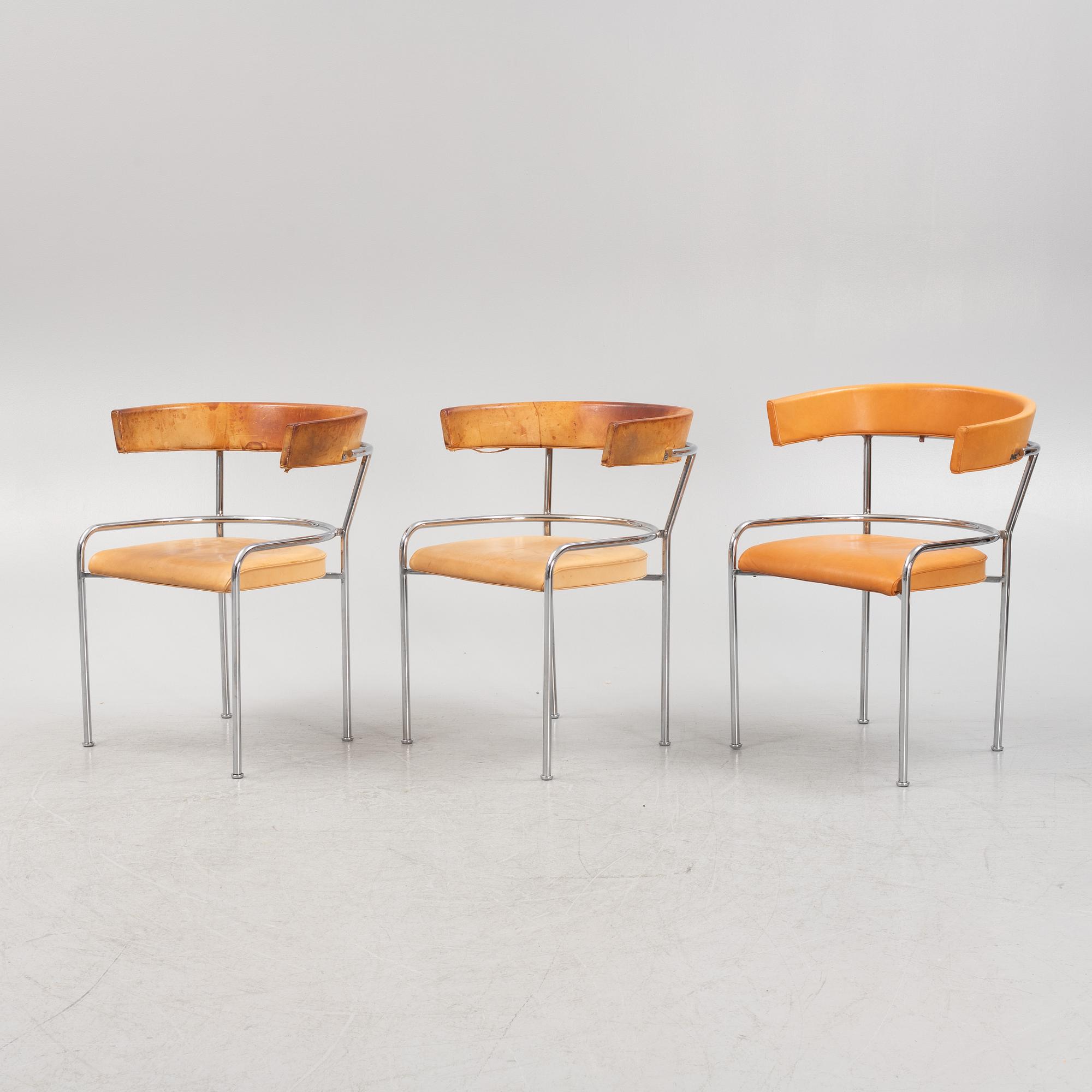 Gunnar Asplund, 6 karmstolar, "GA1", Källemo, efter 1988.